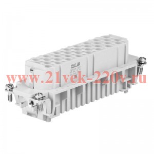 Розетка OptiLink HDC-HD-64-10-FC-(0.14-2.5) 250В КЭАЗ 352229