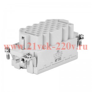Розетка OptiLink HDC-HEE-40-16-FC-(0.14-4.0) 500В КЭАЗ 352243