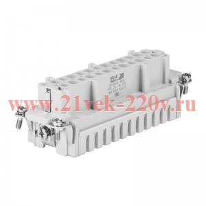 Розетка OptiLink HDC-HE-24-16-FS-(0.14-2.5) 500В КЭАЗ 352267