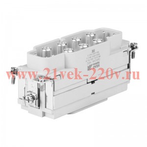 Вилка OptiLink HDC-HK-6/6-100/16-M-(16-35/0.5-2.5)-690/400V КЭАЗ 352276