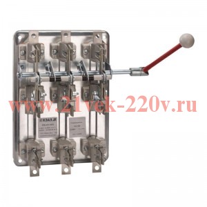 Рубильник РПБ 2П 250А без ПВ У3 КЭАЗ 111460