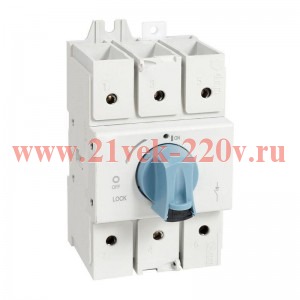 Выключатель-разъединитель OptiSwitch DI-DC-125-3 КЭАЗ 369461