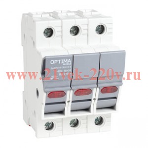 Предохранитель-разъединитель модульный OptiHold CFH10-25-3 КЭАЗ 385306