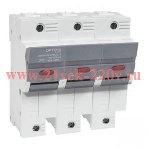 Предохранитель-разъединитель модульный OptiHold CFH22-100-3 КЭАЗ 385330