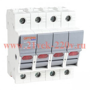 Предохранитель-разъединитель модульный OptiHold CFH10-25-4 КЭАЗ 385307