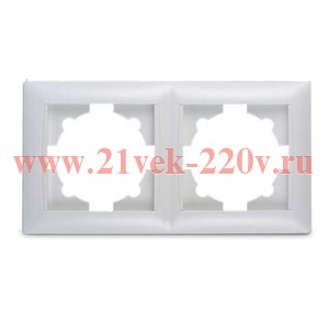Рамка 2-м VALENZO 6302H бел. ASD / IN HOME 4690612006437