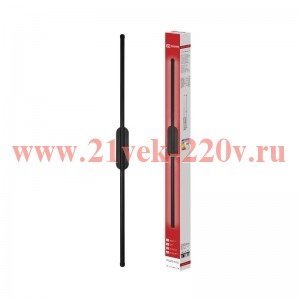 Светильник светодиодный ESTETIKA LUV-100С-40BL 20Вт 4000К 1400лм 230В 1000х60х98 черн. IN HOME 46906
