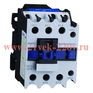Контактор NC1-3210 32А 230В/АС3 1НО 50Гц (R) CHINT