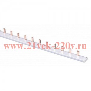 Шина соединительная типа PIN 3P 63А 12 модулей (R) CHINT 394668