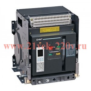 Выключатель автоматический воздушный 3п 1000А 80кА AC 220В тип М NA1-2000-1000M стац. (R) CHINT 1010