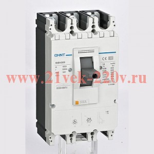 Авт. выкл. NM8NDC-800B TM 3P 800А 25кА с рег. термомаг. расцепителем (R)