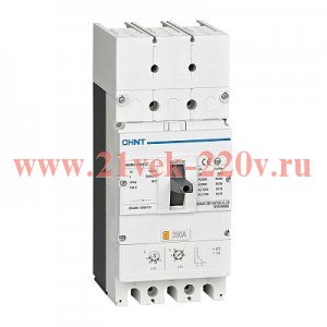 Авт. выкл. NM8N-250HVC TM 3P 225А 36кА с рег. термомаг. расцепителем (R)