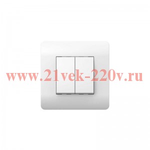 Выключатель 2-кл. NEW3-E 10А бел. CHINT 431519
