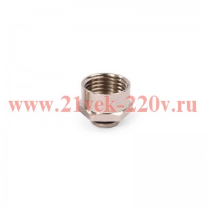 Муфта переходная латунная увеличивающая МПЛ М12/М16 Fortisflex 89597