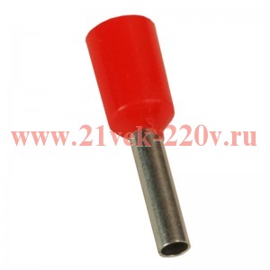 Наконечник штыревой втулочный НШвИ OptiKit T-Shv-PVC-1.0-12 (уп.100шт) КЭАЗ 278024