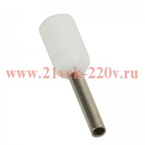 Наконечник штыревой втулочный НШвИ OptiKit T-Shv-PVC-0.75-8 (уп.100шт) КЭАЗ 278038