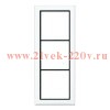 Рамка 3-ая Jung FD-design Белый