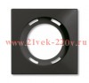 Накладка для светосигнализатора 2061/2061 U ABB Basic 55 цвет черный (1756-95)