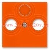 Накладка ABB Levit для розеток TV-R / TV-R-SAT оранжевый