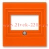Накладка ABB Levit для розеток USB / HDMI / VGA оранжевый