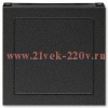 Накладка ABB Levit для выключателя карточного антрацит / дымчатый чёрный (3559H-A00700 63)