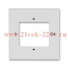 Накладка ABB Levit для таймера с малой выдержкой времени и комнатного датчика CO? серый