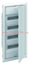 Шкаф внутреннего монтажа ABB на 48М (4x12) автозажим N/PE UK640V3RU 2CPX077843R9999 (винтовые) (электрический щит)