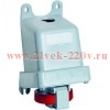 Розетка для накладного монтажа ABB IP67 16A 3P+N+E