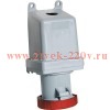 Розетка для монтажа на поверхность 4125RS6W, 125A, 3P+N+E, IP67, 6ч ABB