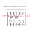 Реле времени PCR-515 0.1с - 24дн., 8А, 2NO/NC, задержка включения