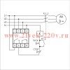 Реле контроля наличия/асимметрии/чередования фаз CKF-BR асим. 40-80В, задерж. откл. 0,5-15c, 1NO 1NC