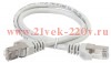 ITK Коммутационный шнур (патч-корд), кат.5Е FTP, LSZH, 3м, серый