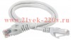 ITK Коммутационный шнур (патч-корд), кат.5Е UTP, LSZH, 0,2м, серый