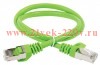 ITK Коммутационный шнур кат. 6 FTP LSZH 0,5м зеленый