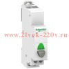 Кнопка управления iPB Acti 9 Schneider Electric серая+зеленый индикатор 1НО