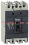 Автоматический выключатель Schneider Electric EZC100F 80A 10кА/400В 3П3T (автомат)