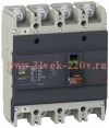 Автоматический выключатель EZC400 36 кА/415В 4П3Т 320 A | код. EZC400N44320 Schneider Electric