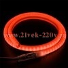 Гибкий Неон LED SMD красный D-форма 12х12мм, 120LED/9Вт/м, IP65 бухта 100м