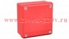Коробка ответвительная с гладкими стенками DKC Express IP56, 100х100х50мм,цвет красный