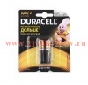 Батарейка AAA Duracell LR03 BASIC MN2400 (упаковка 2шт) 116054