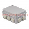 Коробка распаячная КМР-050-041 пылевлагозащитная, 10 мембранных вводов, уплотнительный шнур (156х1