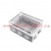 Коробка распаячная КМР-050-042пк пылевлагозащищенная, 10 мембранных вводов, уплотнительный шнур, про