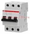Автоматический выключатель ABB 3-полюсный SH203 C40 6кА (автомат)