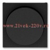 Накладка ABB Levit для светорегулятора поворотного антрацит / дымчатый чёрный (3294H-A00123 63)