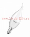 Лампа светодиодная свеча на ветру SS CLBA40 5,4W/827 FR DIM 220-240V 470Lm E14 тёплый белый свет