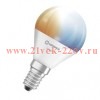 Светодиодная лампа LEDVANCE WiFi Classic P 40 5W 2700K...6500K E14 DIM 470Lm 20000h d47x90mm