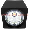 Cветильник cветодиодный FL-LED CUPSPOT Quad 30W Black 4000K 3000Lm квадратный 160x165mm