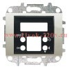 Накладка для механизма электронного терморегулятора 8140.5, серия OLAS, цвет белый жасмин ABB