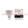 Лампа светодиодная MR16 7Вт 2700К тепл. бел. GU5.3 600лм 150-265В GAUSS 101505107