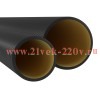 Труба жесткая двустенная для кабельной канализации DKC, (8кПа) д160 мм, цвет черный [уп.6м]